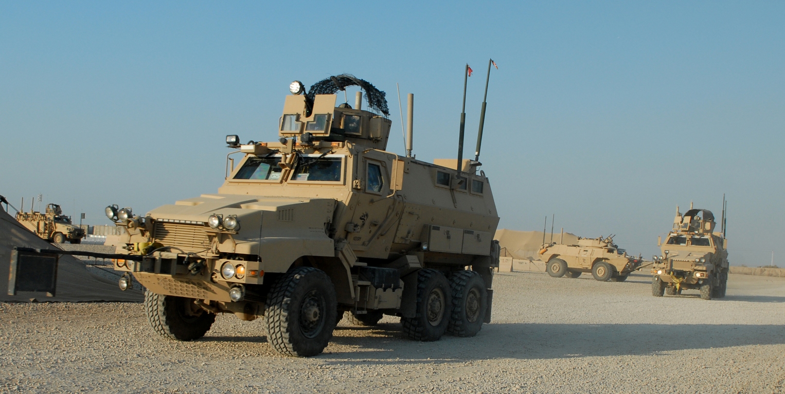Mine-resistant protected vehicle platform